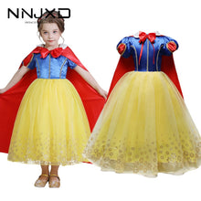 Load image into Gallery viewer, Christmas Party Cinderella Snow White Kids Dresses For Girls Elsa Princess Dress Halloween Costume Girls Dress Rapunzel Clothing