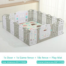 Load image into Gallery viewer, Baby Playpen For Children Pool Balls For Newborn Baby Fence Playpen For Baby Pool Children Playpen Kids Safety Barrier 24 Piece