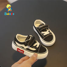 Load image into Gallery viewer, Children Canvas Shoe Baby Shoe 1-3 Old Soft Bottom Catamite Cloth Girl Study Walking  Skate boy Casual Shoes
