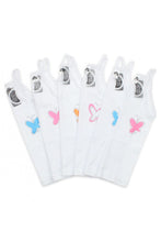 Load image into Gallery viewer, Silver Underwear Clothing 6&#39;lı Female Child Rope Strap Cubic Zirconia Athlete 040-3055-027
