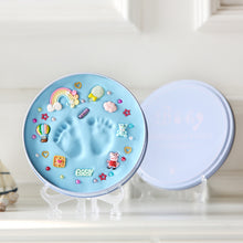Load image into Gallery viewer, Baby Hand Print Footprint Imprint Kit Baby Handprint Mud And Foot Print Baby Souvenirs Baby Hand And Foot Mold Hundred Days Gift
