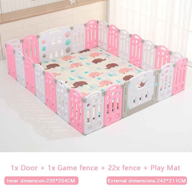 Baby Playpen For Children Pool Balls For Newborn Baby Fence Playpen For Baby Pool Children Playpen Kids Safety Barrier 24 Piece